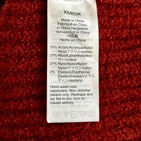 Madewell fuzzy Turtleneck in Coppery rust - Picture 7 of 9